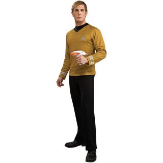  Movie 2009 Gold Shirt Adult Costume Star Trek Kirk James T