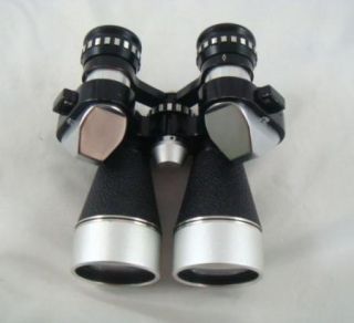 This is a vintage pair of Lentar binoculars, 10x40. The view is crisp