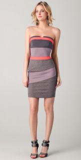 VPL Placental Strapless Dress