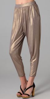 Tibi Metallic Easy Pants