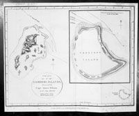  thank you chart of gambiers islands discovered by capt james wilson