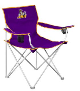 James Madison Dukes NCAA Deluxe Folding Tailgate Chair by Logo Chairs