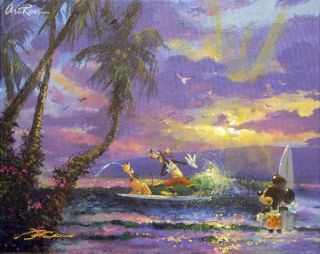 James Coleman Summer Escape Giclee on Canvas Retail $900