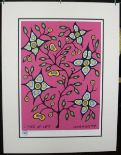 Norval Morrisseau Tree of Life Limited Edition Giclee Print