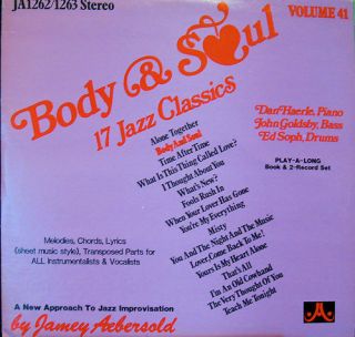 Jamey Aebersold Body and Soul Vol 41 2LP No Book NM