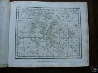 Jamieson Celestial Atlas 1822 1st Edition 30 Star Maps