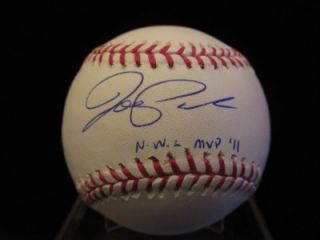 Joe Panik Signed Rawlings MLB Baseball JSA San Francisco Giants Future