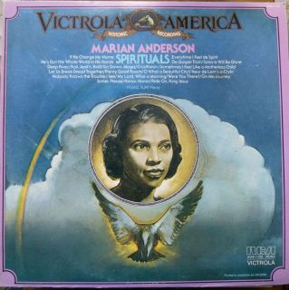 MARIAN ANDERSON Mint  LP SPIRITUALS Victrola America Historic 1956