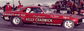 Kelly Chadwicks 69 Camaro NHRA Drag Decals 7042