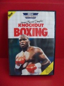 Sega Master System James Buster Douglas Knockout Boxing