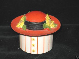 Jane Asher 1995 Willow Hall Hat Box Trinket