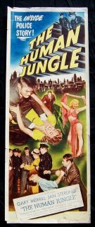  Noir JD Strip Tease Jan Sterling 1954 Original Movie Poster