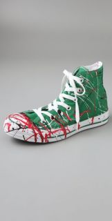What Goes Around Comes Around Splatter Converse Sneakers