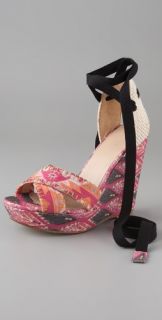 Theodora & Callum Biarritz Wedge Sandals