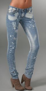 JET Jeans Splatter Skinny Jeans