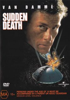 Sudden Death New SEALED DVD R4 Jean Claude Van Damme