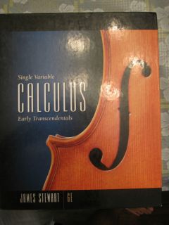  Variable Calculus Early Transcendentals by James Stewart 2007