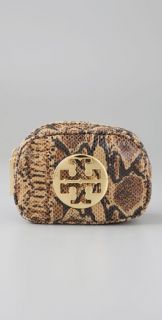 Tory Burch Python Small Cosmetic Case