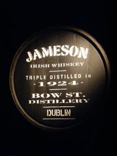 Jameson Irish Whiskey Promotional Poster Dublin