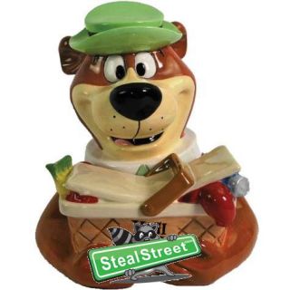 Yogi Bear And Basket Collectible Cartoon Cookie Jar Kitchen Décor