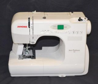 Janome JP760 Sewing Machine Jem Platinum