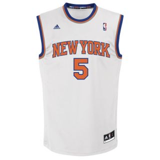 Jason Kidd Jersey Adidas Revolution 30 White Replica 5 New York Knicks