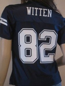 Jason Witten Dallas Cowboys Womens Navy Blue Jersey XXL