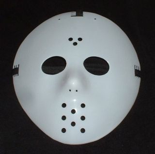  Mask Replica Retro Horror Jason Halloween Goalie Costume Prop