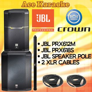 JBL PRX612M PA Speaker PRX618S Woofer Accessories