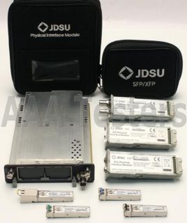 JDSU Msam Multi Services Application Module 1GIG DS1 E3 DS3 STS1 SFP T