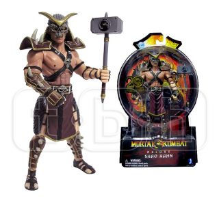 Shao Kahn Figure Mortal Kombat Jazwares 20th Anniversary Deluxe MK9