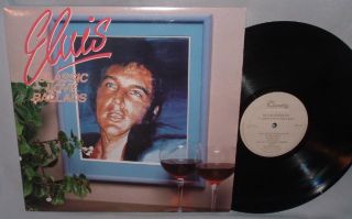 LP Elvis Presley Classic Love Ballads Quality Canada 86