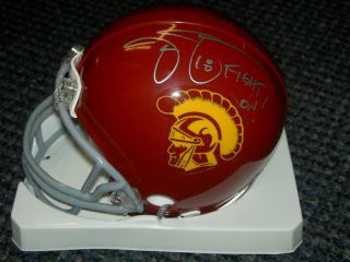 Jason Sehorn Autographed Signed Mini Helmet USC