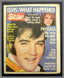 The Star Newspaper September 6 1977 Elvis What Happened 70s Tabloid