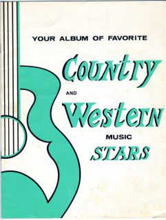  Western Music Stars Hap Peebles Booking Agent Porter Wagoner 1960s