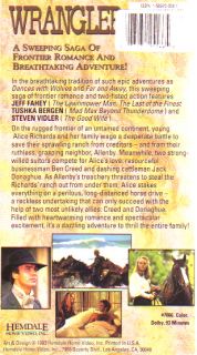 Wrangler 1994 VHS New Jeff Fahey Tushka Bergen