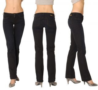 Womens Ladies Lofli USA Denim Jeans Navy Emma Straight Leg 82042 RRP