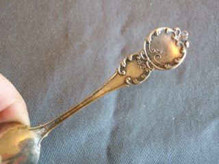 Antique Sterling Silver Jefferson City Missouri Souvenir Spoon