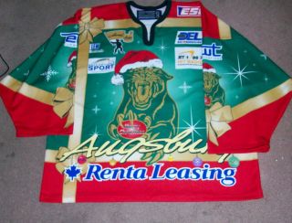   Panthers German Hockey Jersey DEL Christmas Holiday Sz 54 Germany