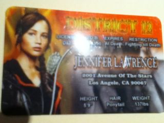  12 The Hunger Games Katniss Everdeen w Jennifer Lawrence