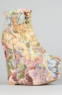 Jeffrey Campbell The Damsel Shoe Floral Multi