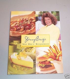 Jenny Craigs No Diet Required Recipes Healthy Living Cookbook Weight