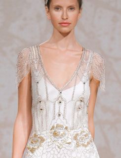 Jenny Packham Eden Gown Stunning Size 38 or US 4