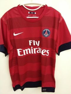 PSG Away Soccer Shirt Jersey 2012 2013 Player Issue Size M Ibrahimovic