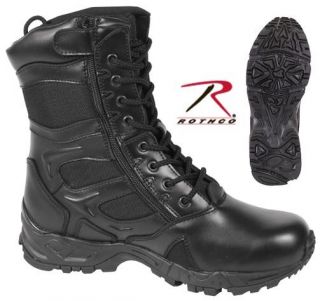 Rothco Black Forced Entry Deployment 8 Boot