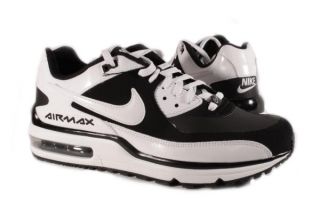 Nike Black White Air Max Wright Sneakers Mens Shoes Medium Width