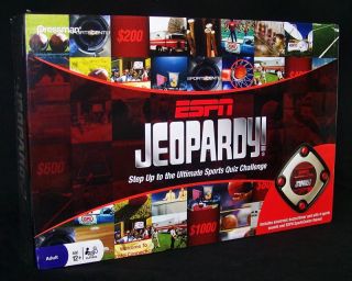 New ESPN Jeopardy Electronic Sports Quiz Game Toy Sports Edition 1000