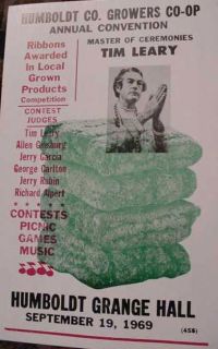  Marijuana Pot Poster Drug Art Weed California Jerry Garcia