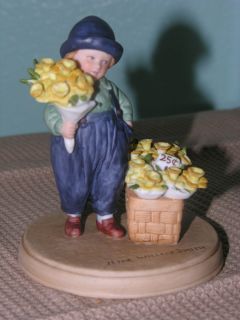 Avon 1986 Jessie Willcox Smith Collection Figurine Easter Springtime