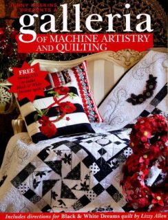 Jenny Haskins Galleria Machine Artistry Quilting New